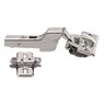 Dobradiça 35mm 107º graus Clip Top Blumotion Curva Niquelada com Amortecedor Blum 01 unidade - 1