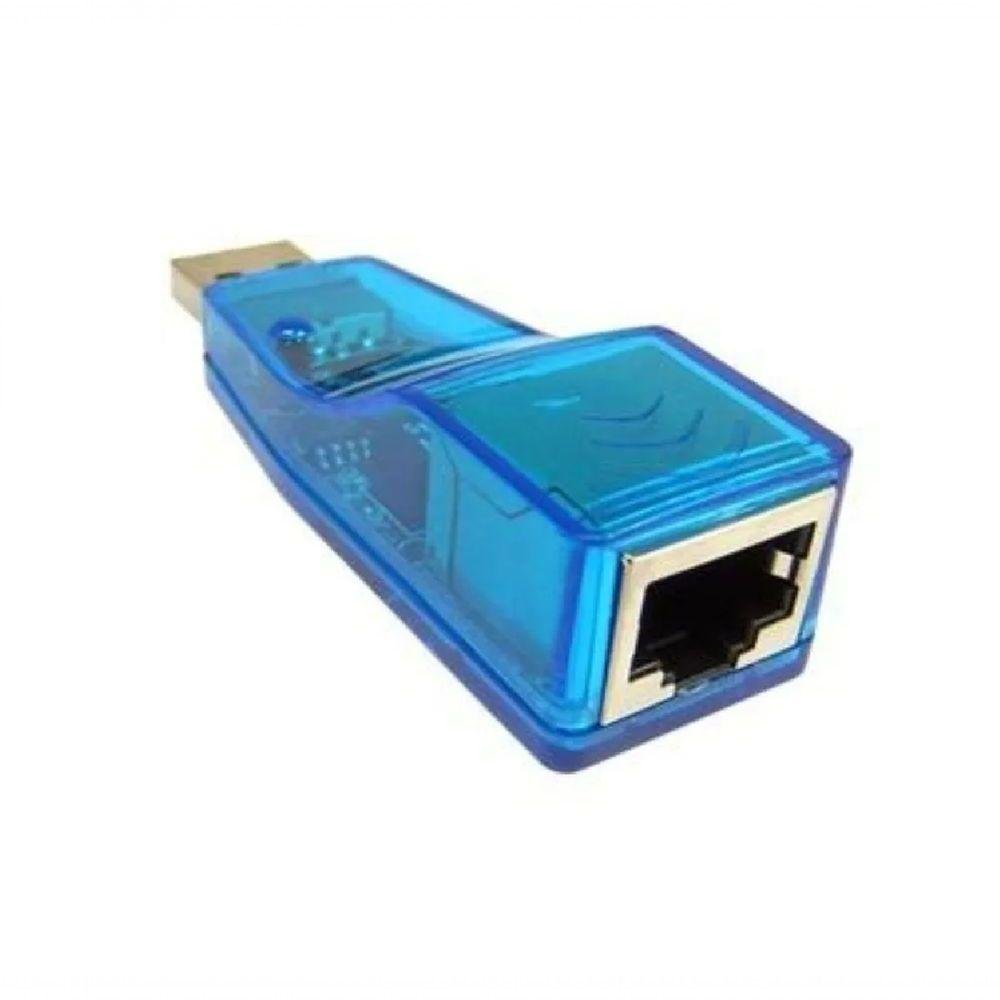 Cabo Normal Adaptador Usb 2.0 Lan Placa Rede Externa Rj45 | MadeiraMadeira