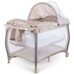 Berço Desmontável Aconchego Burigotto - Beige - 3