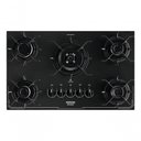 Ver imagem 2 de Fogão Cooktop a Gás Itatiaia 5 Bocas Vidro Temperado Tripla Chama Preto Bivolt