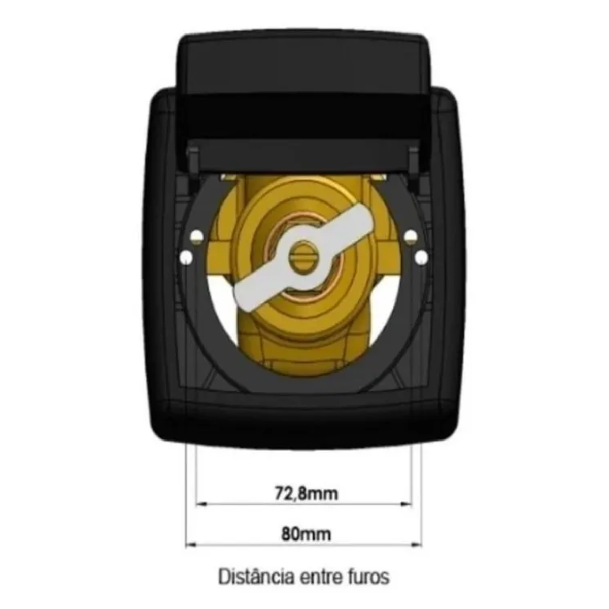 Kit 5 Acabamento Valvula Descarga Deca Hydra Max Abs Cromada - 7