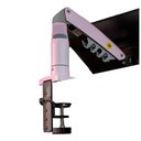 Ver imagem 3 de Suporte para Monitor / TV até 30 - Articulado - Rotação, Inclinação e Giro - Vesa - Rosa - F80-