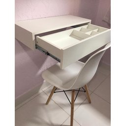 Gaveta Porta Maquiagem Suspensa com Divisória 60cm - 4