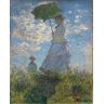 Mulher com Sombrinha 1875 - Monet - Tela 30x37 Para Quadro - 1