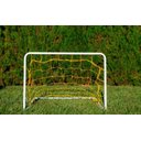 Ver imagem 3 de Mini Trave Golzinho Futebol Gol Cano Metal O Par Com Redes
