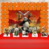 Festa Aniversário Kung Fu Panda Decoração Infantil Kit Ouro - 1