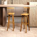 Ver imagem 2 de Banqueta Irã em Madeira Maciça de Demolição – Alta Resistência e Estilo Rústico