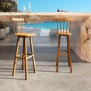 Ver imagem 3 de Banqueta Irã em Madeira Maciça de Demolição – Alta Resistência e Estilo Rústico