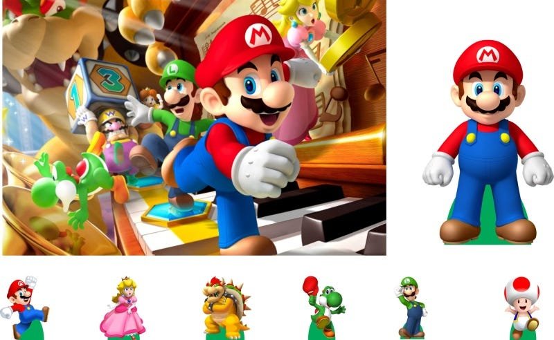 Placa Decorativa Game Jogo Super Mario Odyssey