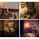 Ver imagem 3 de Luminária Árvore Abajur Cerejeira Decoração 48 LEDs Bivolt