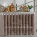 Ver imagem 3 de Cortina Vitro Renda Valencia Desert Lisa 2,00larg X0,80 Alt