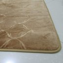 Ver imagem 4 de Tapete Aveludado 3D Estampado Bege 2,00Mx2,50M-Textil Design