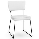 Ver imagem 3 de Kit 08 Cadeiras Decorativas Para Sala De Jantar Allana L02 Facto Branco - Lyam Decor