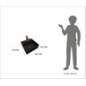 Cuba Pia para Banheiro de Apoio Lavabo 40cmx37cm - Genova Preto - 11