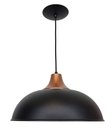Ver imagem 6 de Luminária Pendente Open M Preto e Cobre