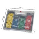 Ver imagem 5 de Jogo 300 Brocas Bits Pontas Philips Fenda Buchas Colorida Kit Furadeira Furar e Fixar Completo