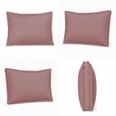 Ver imagem 2 de Almofada Decorativa Shine Cheia Fofinha com Zíper 46x60 Tecido Bouclé para Sofá Cama Poltrona Enchim
