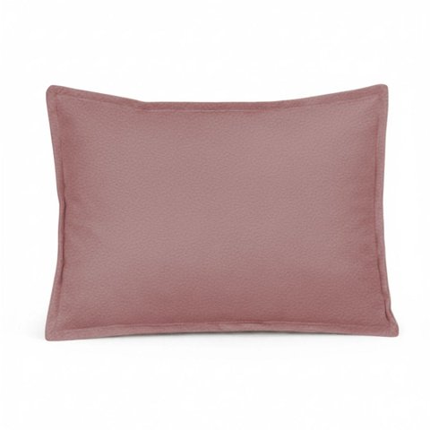 Almofada Decorativa Shine Cheia Fofinha com Zíper 46x60 Tecido Bouclé para Sofá Cama Poltrona Enchim