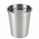 Ver imagem 1 de Kit com 50 Copos Frigopro Inox 230ml 7,5x7,5x8,7cm Aço Inoxidável