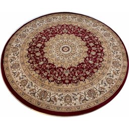 Tapete Persa Kermansha Redondo 2M Diam 200cm Industrializado - 1