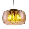 Lustre Bacia de Cristal Legítimo K9 28cm Âmbar A8105-28AM - 1