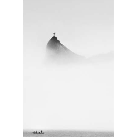 Cole - Cristo In The Mist Canaleta 40x60cm Preta