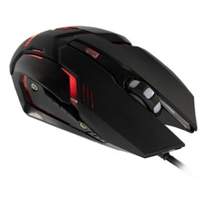 Mouse Gamer Mymax Arbor 2400 DPI com Led Vermelho (OPM-ARBOR/RD)