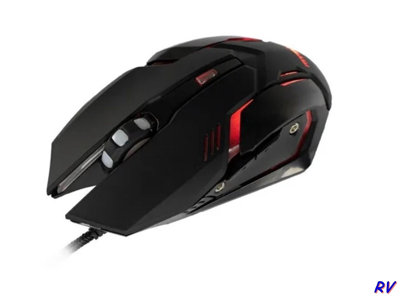 Mouse Gamer Mymax Arbor 2400 DPI com Led Vermelho (OPM-ARBOR/RD) - 9