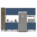 Ver imagem 4 de Cozinha Completa Modulada 320cm com Tampo e Cristaleira 5 Peças Pérola Yescasa