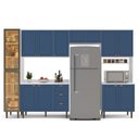 Ver imagem 7 de Cozinha Completa Modulada 320cm com Tampo e Cristaleira 5 Peças Pérola Yescasa