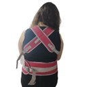 Ver imagem 3 de Canguru Carregador Bebe Criança Alça Ajustavel Bolso Resistente Viagem Passeio Confortavel Seguro Pr