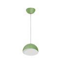 Ver imagem 1 de Pendente 7631 verde-30x150 cm-1L-Soq E27 max 25w-bivolt