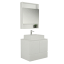 Ver imagem 2 de Conjunto Gabinete de Banheiro Royale Suspenso 60cm