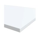Ver imagem 3 de Kit 02 Prateleiras em Mdf 15mm Branco 25x80cm com Suporte Fixação