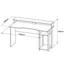 Ver imagem 6 de Mesa Para Computador Notebook Gamer ME4153 Preto/Verde - Tecno Mobili