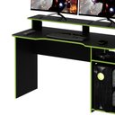 Ver imagem 4 de Mesa Para Computador Notebook Gamer ME4153 Preto/Verde - Tecno Mobili