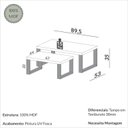 Ver imagem 3 de Conjunto 2 Mesas de Centro Retangulares Industrial