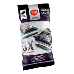 Saco Organizador a Vácuo Edredom Cobertor Roupas 70x110cm - 1