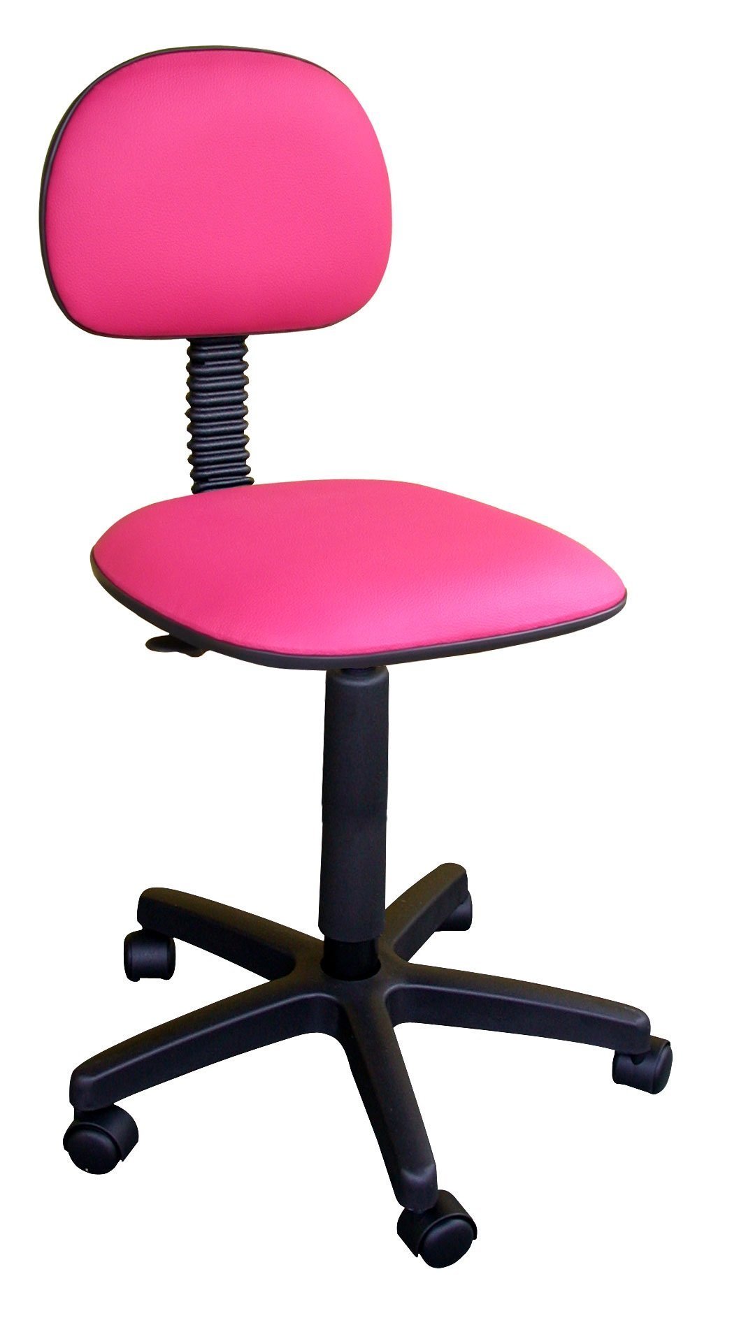 Cadeira secretária pistão fixo corano rosa