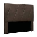 Ver imagem 1 de Cabeceira Cama Box Queen 160 Cm Aquilla Veludo Marrom S04 - D'Rossi