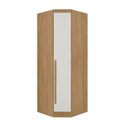 Ver imagem 2 de Guarda-Roupa Modulado de Canto Oblíquo 1 Porta 100% MDF Cairo