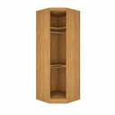 Ver imagem 3 de Guarda-Roupa Modulado de Canto Oblíquo 1 Porta 100% MDF Cairo