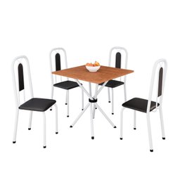 Conjunto Sala de Jantar com 4 Cadeiras Lívia - 2