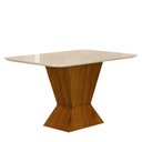 Ver imagem 1 de Mesa Larissa 1,80 M Canto Copo com Vidro