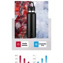 Ver imagem 2 de Garrafa Térmica Ms-940 700ml Inox 316 com Tampa de Abertura Rápida e Vedação Segura:Variado