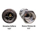 Ver imagem 2 de Kit Engate Rápido Esfera Alta Vazão 1/2 com 4 Peças