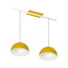Pendente 7612 amarelo -60x100 cm-1L-LED max 4w-bivolt - 1