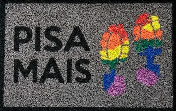 Capacho Divertido Lgbt Pisa Mais - 2