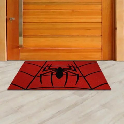 Capacho Divertido Geek Homem Aranha