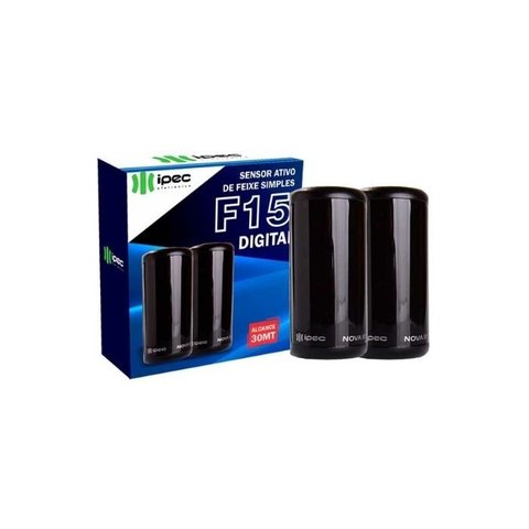 Sensor Barreira Feixe Simples Ativo F15 Digital IR Ipec